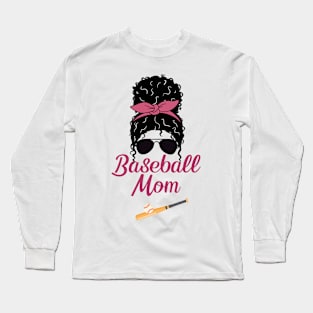 Baseball mom - sports Long Sleeve T-Shirt